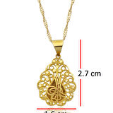 22 Ayar Altın Tuğra Kolye