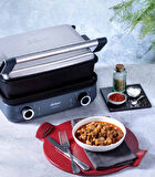 Arzum Maxi Grill Pro Multi Fonksiyonel Pişirici Inox Tepsili AR2043