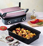 Arzum Maxi Grill Pro Multi Fonksiyonel Pişirici Inox Tepsili AR2043