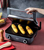 Arzum Maxi Grill Pro Multi Fonksiyonel Pişirici Inox Tepsili AR2043