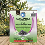 Marmarabirlik Teneke 291-320 Hususi Az Tuzlu Siyah Zeytin 5.000 Gr 