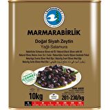 MARMARABİRLİK DOĞAL SİYAH ZEYTİN YAĞLI SALAMURA 10 KG