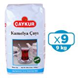 Çaykur Kamelya 1000 gr 9 lu Paket Dökme Çay