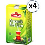 Çaykur Rize Organik Dökme Siyah Çay 4x500 gr 