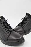 Komcero 1K9838-2276 Erkek Casual Ayakkabı - Siyah