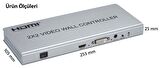 Gplus FHDVW242 2x2 Video Wall Controller Duvar Ekran Genişletici