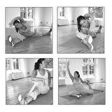 1VTAKYOGANEW/034-MAV Voit Yoga Minderi Mavi Pilates Mavi