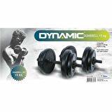 Dynamıc Vinly Dumbell Set 15 kg