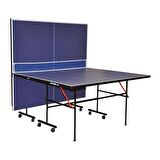 Dynamic Sport 12mm Katlanabilir Masa Tenisi Masası - 2 Raket 3 Top ve Ağ & Demir Set Hediyeli