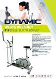 Dynamic E18 Eliptik Kondisyon Bisikleti Beyaz