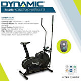 Dynamic R-102 Orbitroller Eliptik Kondisyon Bisikleti Siyah