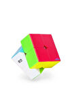 Qiyi Qidi 2x2 Stickerless Zeka Küpü Akıl Küpü Rübik Küp Hızlı Zeka Küpü