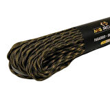 Polyester Paracord İp 4 mm Kamuflaj Desen 30 Metre