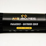 Polyester Paracord İp 4 mm Siyah 30 Metre