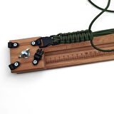 Paracord Bileklik Örme Tahtası 8 Metre ip ve 4 Klips Hediye