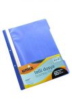 Umix A4 Telli Dosya 50'li Mavi 10'lu Paket (500 Adet)