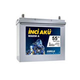 Inci 12V 55 Ah Dar Tip Akü