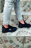 Lastikli Yumuşak Esnek Hafif Nefes Alabilen Unisex Çocuk Sneaker Günlük Spor ve Okul Ayakkabı