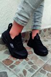 Lastikli Yumuşak Esnek Hafif Nefes Alabilen Unisex Çocuk Sneaker Günlük Spor ve Okul Ayakkabı