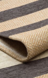 Eko Brooklyn Hasır Görünümlü Kaymaz Renkli Dokuma Modern Kilim BRK14