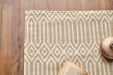Eko Brooklyn Hasır Görünümlü Kaymaz Renkli Dokuma Modern Kilim BRK10
