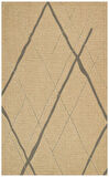 Eko Brooklyn Hasır Görünümlü Kaymaz Renkli Dokuma Modern Kilim BRK05