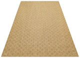 Eko Brooklyn Hasır Görünümlü Kaymaz Renkli Dokuma Modern Kilim BRK03