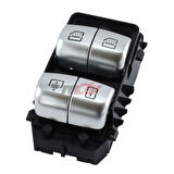 Mercedes Cam Acma Salteri Arka (dortlu, Siyah) S-Class W222 13>17 - Kraw An-561