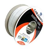 CableMaster RG6U4 Anten Kablosu 100Metre 64Tel