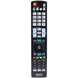LG Netflix-Amazon Tuşlu LCD-LED Tv Kumandası RM-L930+3