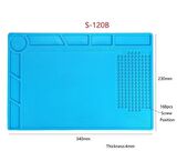 electroon S-120B Masa Üstü Yalıtkan Silikon Ped 34x23cm
