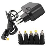 Powermaster 12V-1A Çok Uçlu Universal Adaptör
