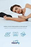 Visco Boyun Destekli Çift Yönlü Yastık - 54 cm * 40 cm * 12 cm * 10 cm