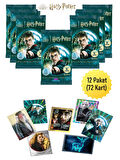 Panini Harry Potter Oyun Kartları Magical Inspiration Trading Card 12 Paket (72 Kart)