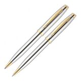 Scrikss 39 Gold-Chrome (Tükenmez-Kurşun)