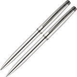Scrikss 108M Prestige Paslanmaz Çelik Tükenmez + Versatil Kalem 0.5 mm
