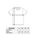 Toontoy Kız Çocuk Renkli Instagram Baskılı Tişört