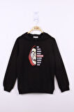 Toontoy Erkek Çocuk La Casa Baskılı Sweatshirt