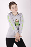 Toontoy Kız Çocuk Billie Eilish Baskılı Sweatshirt