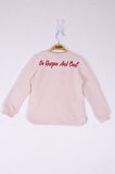 Toontoy Kız Çocuk Be Baskılı Sweatshirt 