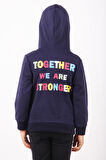 Toontoy Kız Çocuk Stronger Baskılı Sweatshirt 