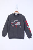 Toontoy Erkek Çocuk Bella Ciao Baskılı Sweatshirt