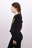 Toontoy Kız Çocuk Girl Baskılı Sweatshirt 