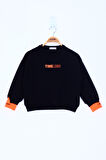 Toontoy Kız Çocuk Timeless Baskılı Sweatshirt