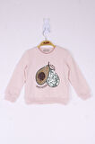 Toontoy Kız Çocuk Avocuddle Nakışlı Sweatshirt 