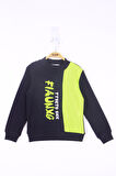 Toontoy Erkek Çocuk Garnili Sweatshirt