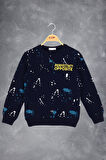 Toontoy Erkek Çocuk Baskılı Sweatshirt
