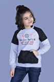 Toontoy Erkek Çocuk Garni Detaylı Nakışlı Sweatshirt