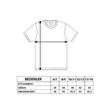 Toontoy Kız Çocuk Ön Arka TikTok Baskılı Tişört