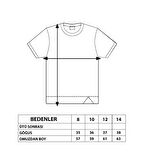 Toontoy Kız Çocuk Star Baskılı Kemer Detaylı Tişört